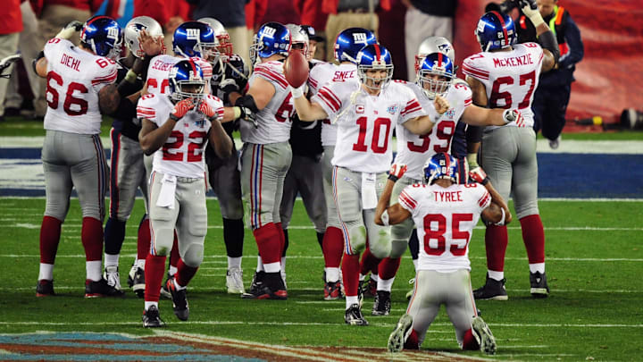 Eli Manning, David Tyree, New York Giants