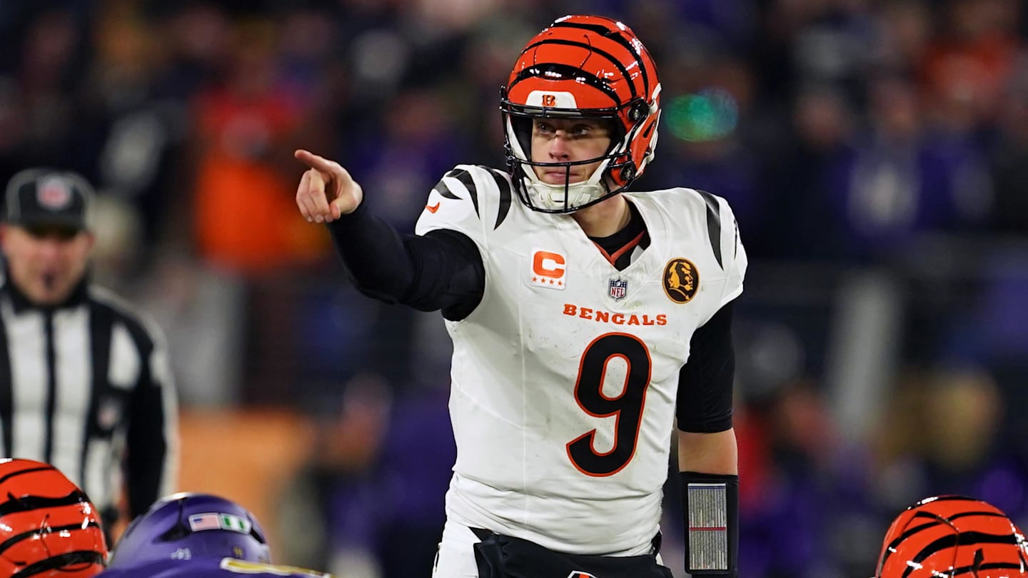 Bengals QB Joe Burrow Has Better Numbers When He's Missing Tee Higgins or Ja'Marr Chase Than When He Has Both WRs