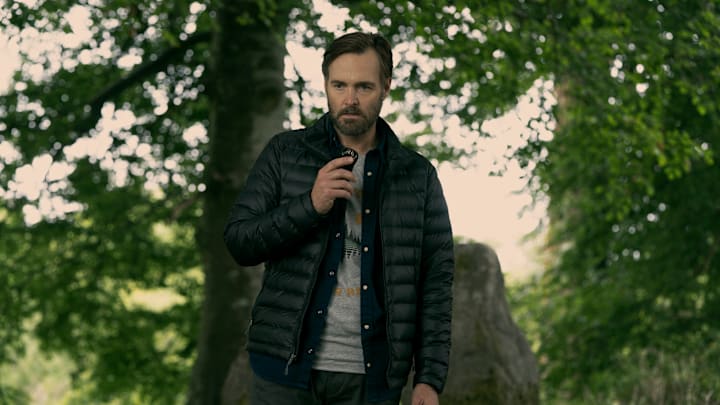 Bodkin. Will Forte as Gilbert Power in episode 101 of Bodkin. Cr. Enda Bowe/Netflix © 2024