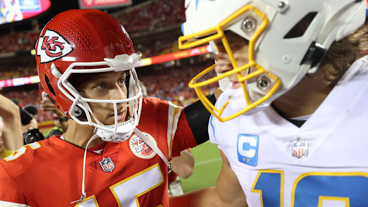 Kansas City Chiefs, Patrick Mahomes, Justin Herbert