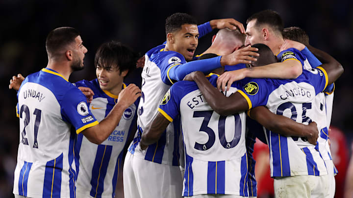 O Brighton venceu com gol no último minuto