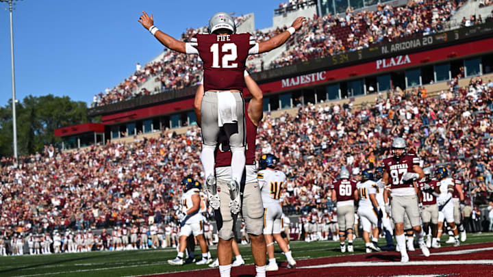 Montana quarterback Logan Fife
