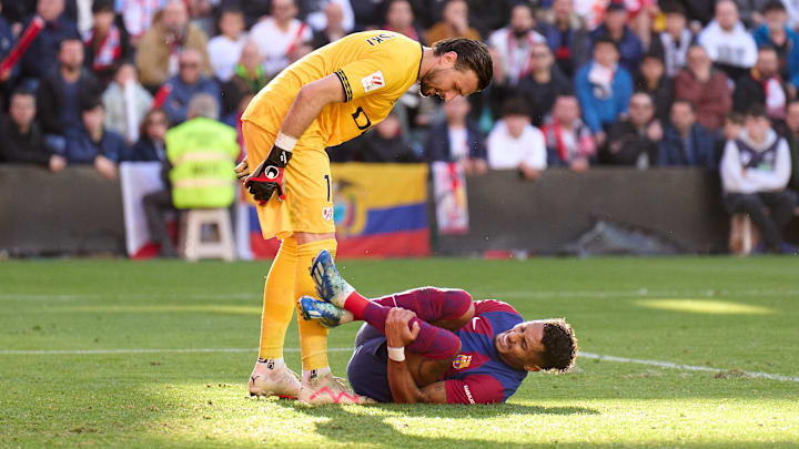 Rapinha aurait pu avoir un pénalty en toute fin de rencontre
