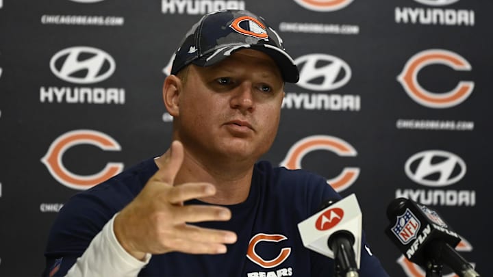 Chicago Bears offensive coordinator Luke Getsy