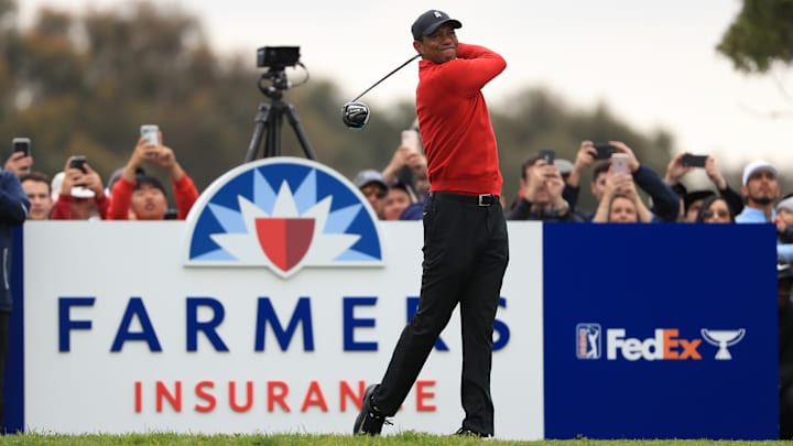 Tiger Woods - Farmers Insurance Open - Final Round