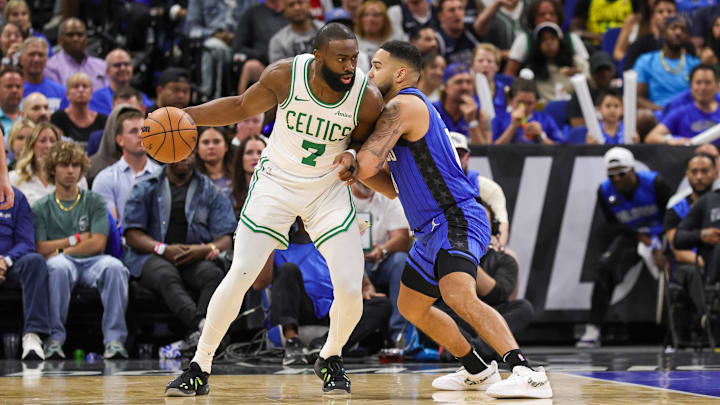 Boston Celtics guard Jaylen Brown.