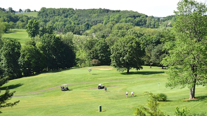 Golf has experienced a boom since the COVID-19 pandemic. Golf has experienced a boom since the COVID-19 pandemic.