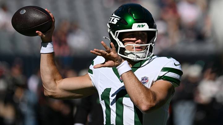 New York Jets quarterback Cade Klubnik