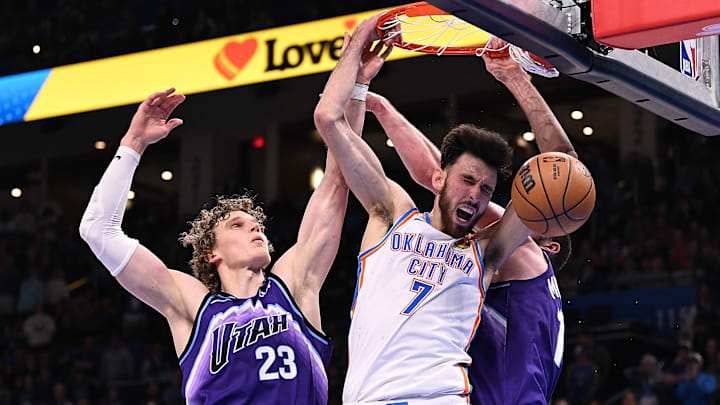 Utah Jazz v Oklahoma City Thunder Utah Jazz v Oklahoma City Thunder