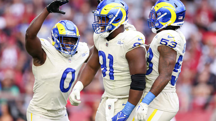 Los Angeles Rams Kobie Turner, Ernest Jones, Byron Young
