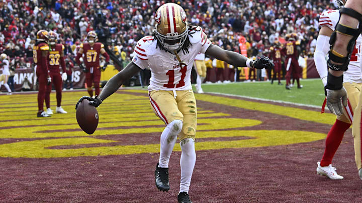 San Francisco 49ers wide receiver Brandon Aiyuk
