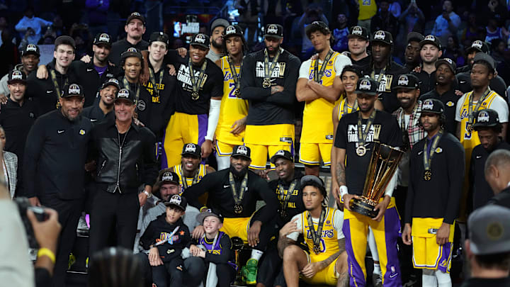 The Lakers won the 2023 in-season tournament.