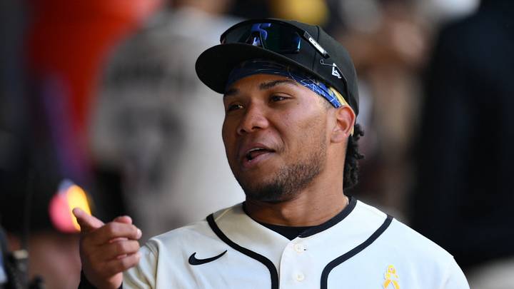 Sep 6, 2026; Seattle, Washington, USA; Seattle Mariners second baseman Michael Arroyo (96) in the dugout before the game between the Seattle Mariners and the Athletics at T-Mobile Park. Mandatory Credit: Steven Bisig-Imagn Images Sep 6, 2026; Seattle, Washington, USA; Seattle Mariners second baseman Michael Arroyo (96) in the dugout before the game between the Seattle Mariners and the Athletics at T-Mobile Park. Mandatory Credit: Steven Bisig-Imagn Images