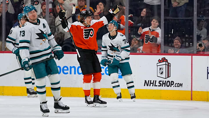 San Jose Sharks v Philadelphia Flyers San Jose Sharks v Philadelphia Flyers