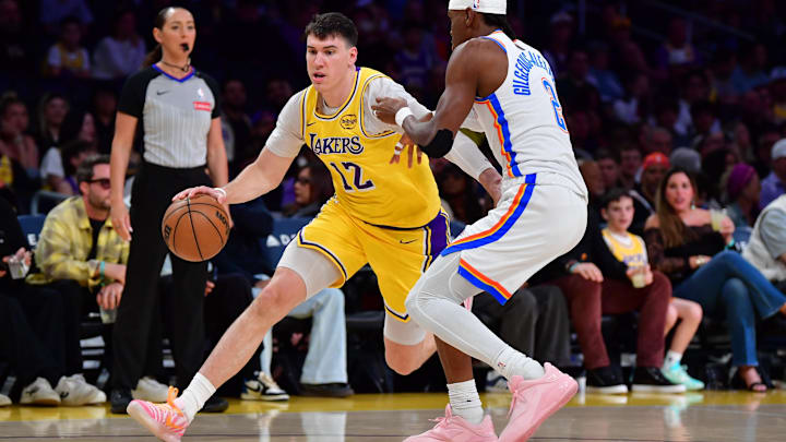 Jake LaRavia and the Lakers are home underdogs against the Suns.