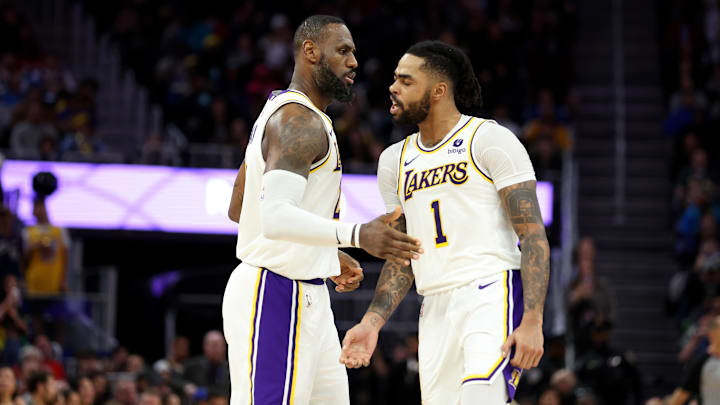 LeBron James y D'Angelo Russell han sido claves para Los Angeles Lakers en el actual ejercicio