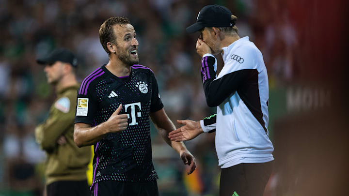 Thomas Tuchel und Harry Kane zeigten sich nach dem Bremen-Spiel zufrieden