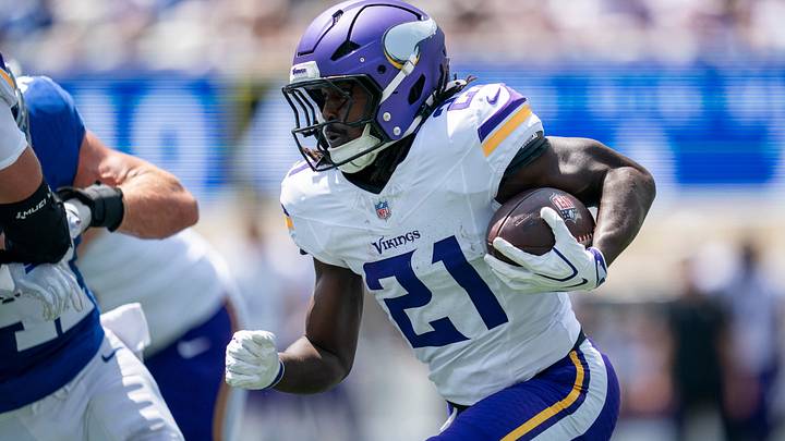 The Vikings' backfield has left the coaches and front office with more questions than answers this offseason. The Vikings' backfield has left the coaches and front office with more questions than answers this offseason.