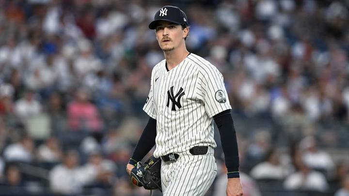 New York Yankees pitcher Max Fried (54) didn't look like his old self, but it was good to see him back on the mound on Saturday night.