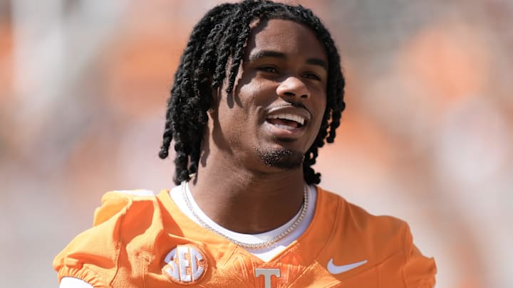 Tennessee defensive back Jermod McCoy before a college football game between Tennessee and UAB. Tennessee defensive back Jermod McCoy before a college football game between Tennessee and UAB.