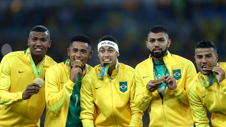 Walace e Gabigol, campeões olímpicos em 2016, disputam o Brasileirão 2024
