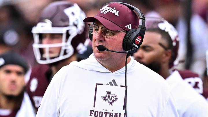 Sep 5, 2026; College Station, Texas, USA; Texas A&M Aggies head coach Mike Elko looks on during the first quarter against the Missouri State Bears at Kyle Field. Mandatory Credit: Maria Lysaker-Imagn Images Sep 5, 2026; College Station, Texas, USA; Texas A&M Aggies head coach Mike Elko looks on during the first quarter against the Missouri State Bears at Kyle Field. Mandatory Credit: Maria Lysaker-Imagn Images
