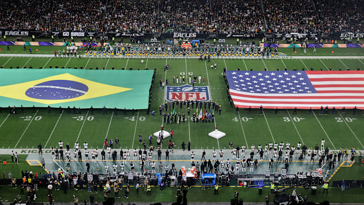 Packers x Eagles se enfrentaram na Neo Química Arena