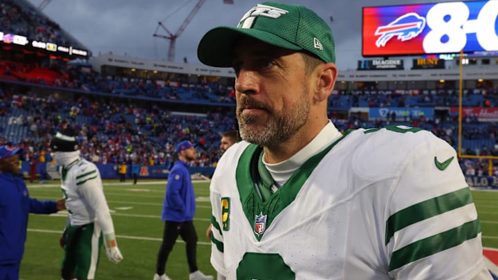 New York Jets quarterback Aaron Rodgers