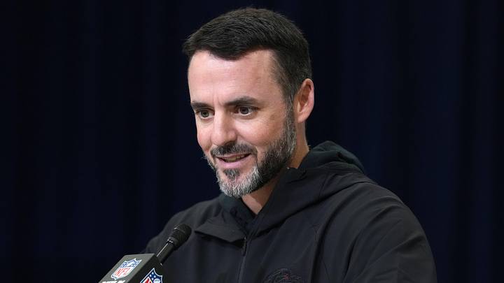 Feb 24, 2026; Indianapolis, IN, USA; Baltimore Ravens coach Jesse Minter speaks at the NFL Scouting Combine at the Indiana Convention Center. Mandatory Credit: Kirby Lee-Imagn Images Feb 24, 2026; Indianapolis, IN, USA; Baltimore Ravens coach Jesse Minter speaks at the NFL Scouting Combine at the Indiana Convention Center. Mandatory Credit: Kirby Lee-Imagn Images