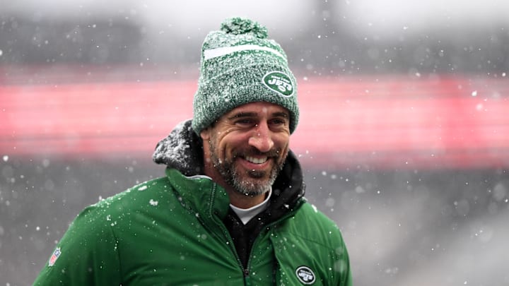 Aaron Rodgers. Photo by Brian Fluharty, USA TODAY Sports