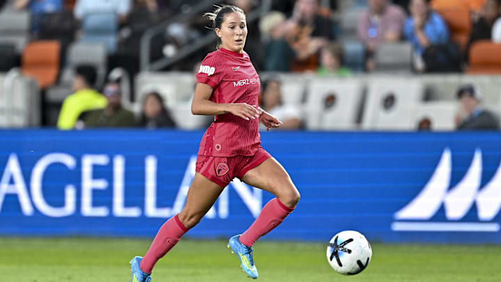 Ashley Sanchez scored three goals in three games in April. Ashley Sanchez scored three goals in three games in April.