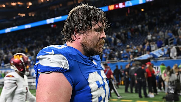 Detroit Lions offensive lineman Graham Glasgow