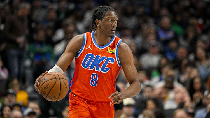 Oklahoma City Thunder forward Jalen Williams.