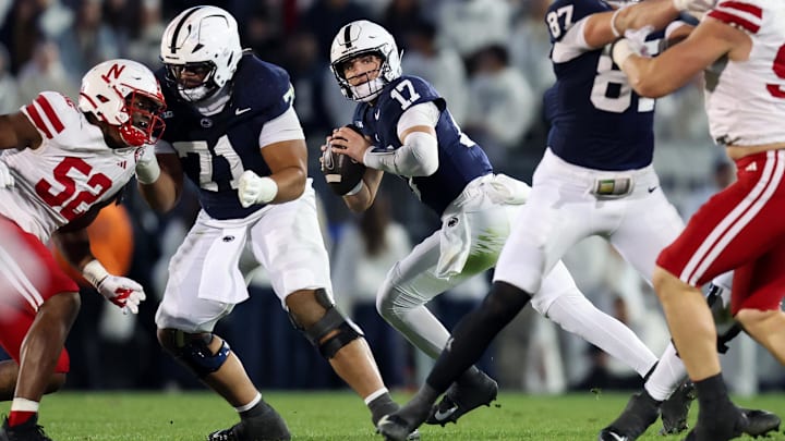 Penn State Nittany Lions quarterback Ethan Grunkemeyer