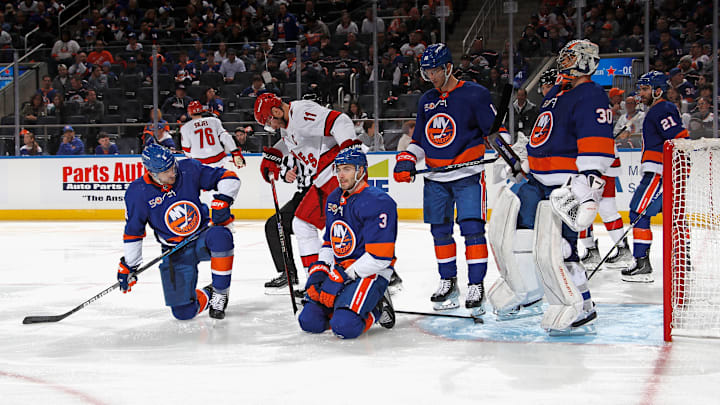 Carolina Hurricanes v New York Islanders - Game Four Carolina Hurricanes v New York Islanders - Game Four
