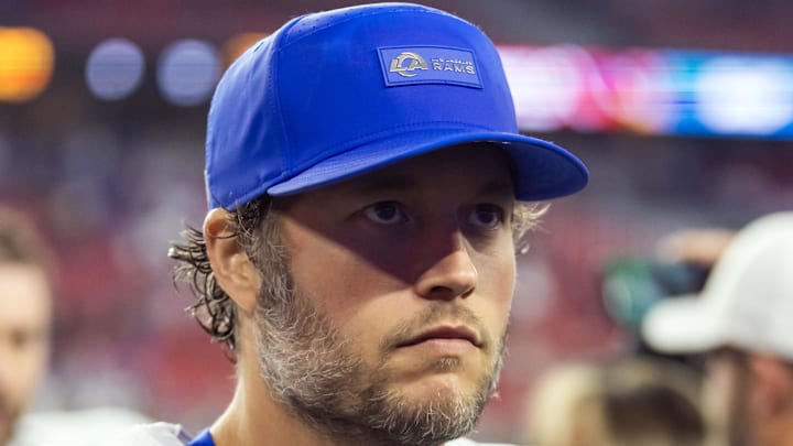 Los Angeles Rams quarterback Matthew Stafford Los Angeles Rams quarterback Matthew Stafford