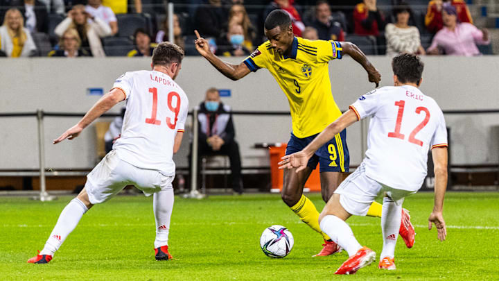 Alexander Isak, Aymeric Laporte, Eric Garcia