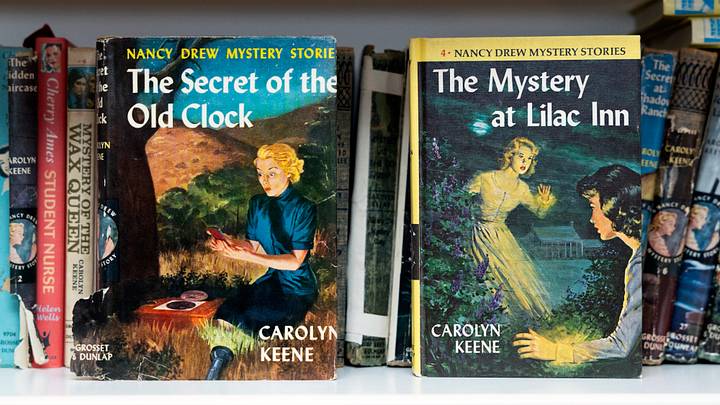 Copies of Carolyn Keene's Nancy Drew books Copies of Carolyn Keene's Nancy Drew books