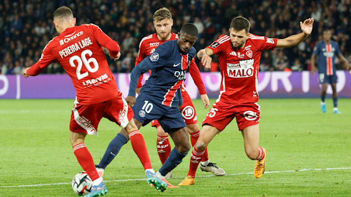 Dembélé foi decisivo no último jogo contra o Brest