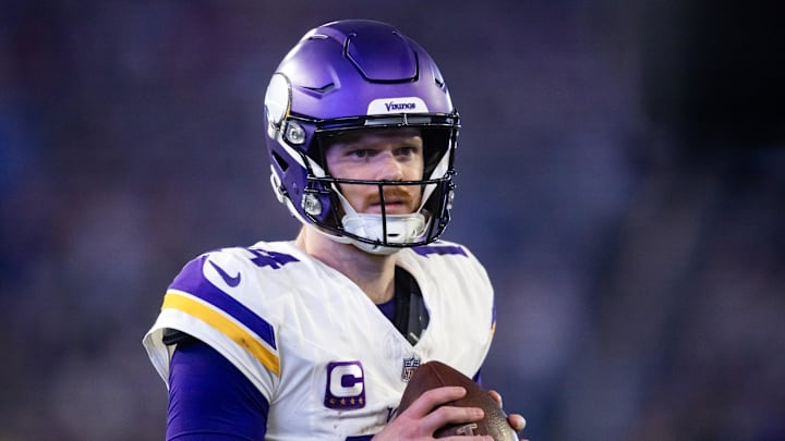 Minnesota Vikings quarterback Sam Darnold.