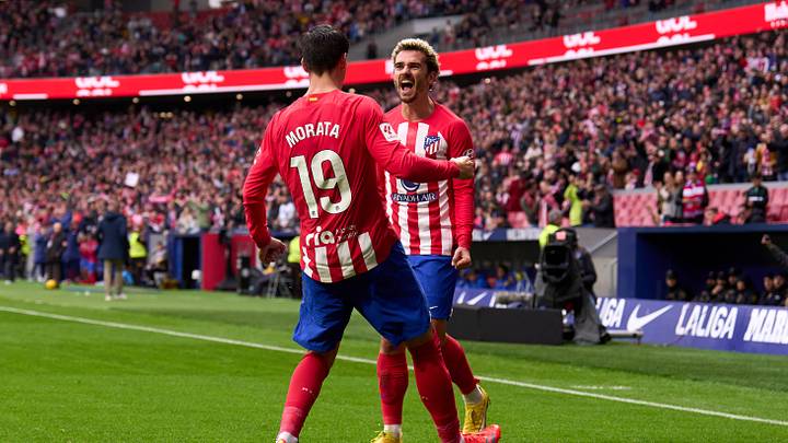 Morata e Griezmann fazem ótima temporada pelos Colchoneros Morata e Griezmann fazem ótima temporada pelos Colchoneros