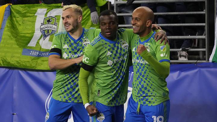 The Sounders ran riot against the Rapids. The Sounders ran riot against the Rapids.
