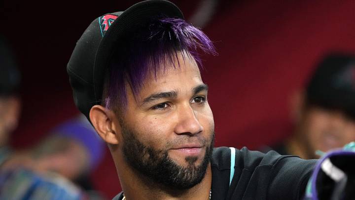 May 9, 2026; Phoenix, Arizona, USA; Arizona Diamondbacks left fielder Lourdes Gurriel Jr. (12) smiles before a game against the New York Mets at Chase Field. Mandatory Credit: Rick Scuteri-Imagn Images May 9, 2026; Phoenix, Arizona, USA; Arizona Diamondbacks left fielder Lourdes Gurriel Jr. (12) smiles before a game against the New York Mets at Chase Field. Mandatory Credit: Rick Scuteri-Imagn Images