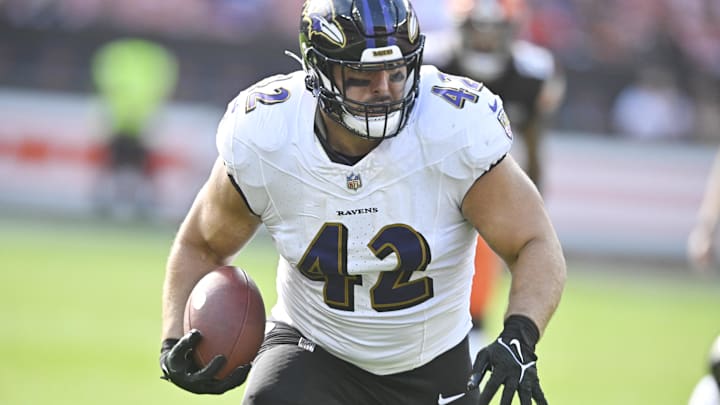 Former Ravens fullback Patrick Ricard signed with the Giants and John Harbaugh in free agency.