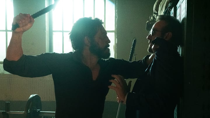 (L-R) Frank Castle/The Punisher (Jon Bernthal) and Matt Murdock/Daredevil (Charlie Cox) in Marvel Television's DAREDEVIL: BORN AGAIN, exclusively on Disney+. Photo by Giovanni Rufino. © 2025 MARVEL.