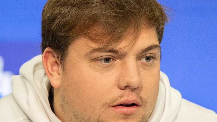 NFL Las Vegas Raiders guard Jackson Powers-Johnson