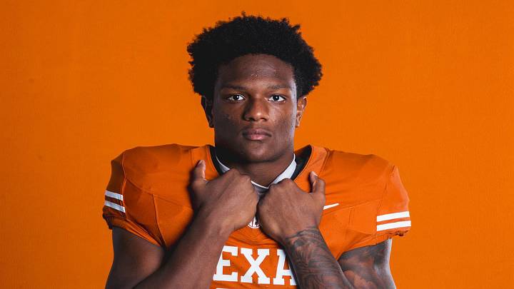 Texas Longhorns running back Derrek Cooper. Texas Longhorns running back Derrek Cooper.