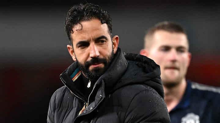 Amorim suffered his first defeat at United head coach Amorim suffered his first defeat at United head coach