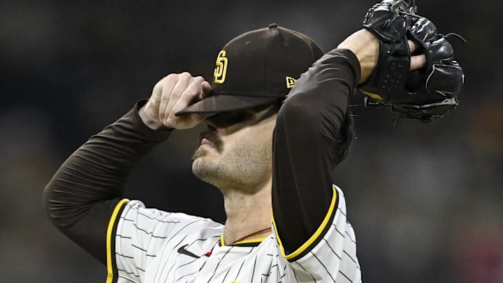 San Diego Padres pitcher Dylan Cease San Diego Padres pitcher Dylan Cease