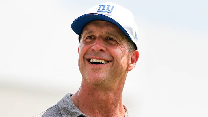 New York Giants - head coach John Harbaugh